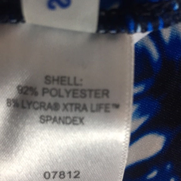 SWIMSUITS FOR All - Quick Dry Swimsuit Cover Up/Jean Top Abstract Sunburst - Picture 14 of 16